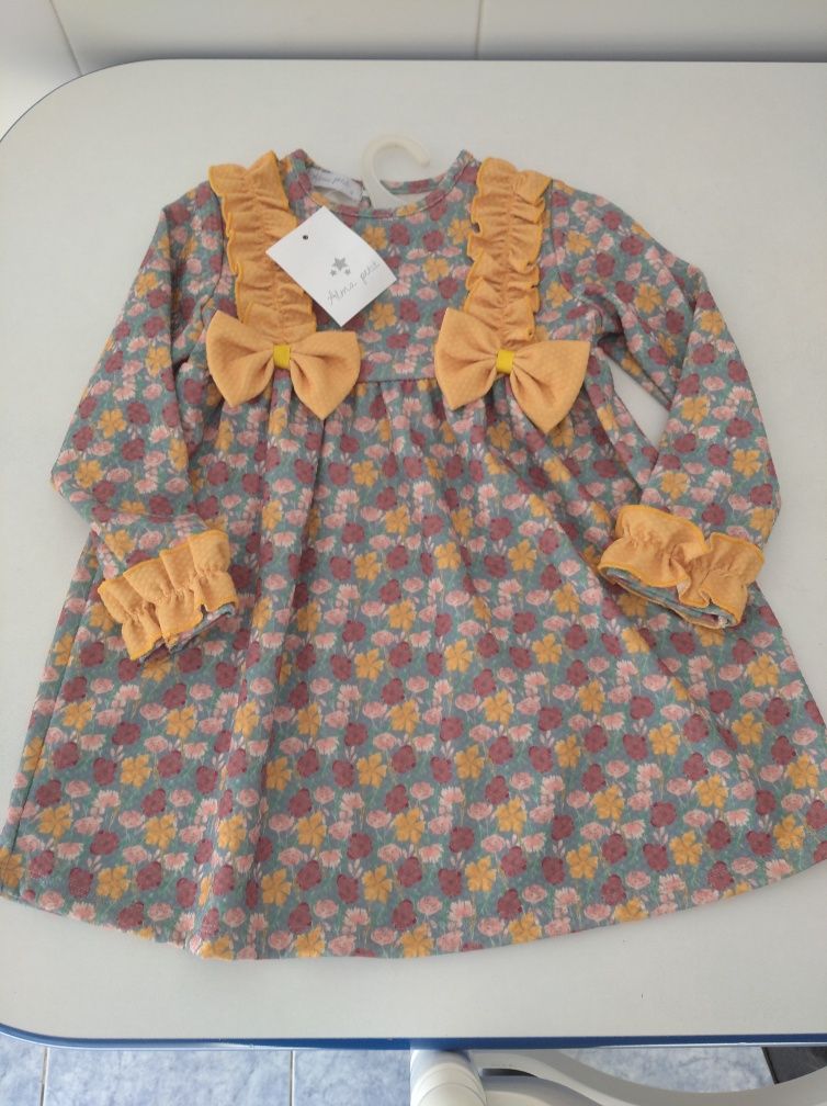 Vestido novo da Alma Petit tamanho 5 anos