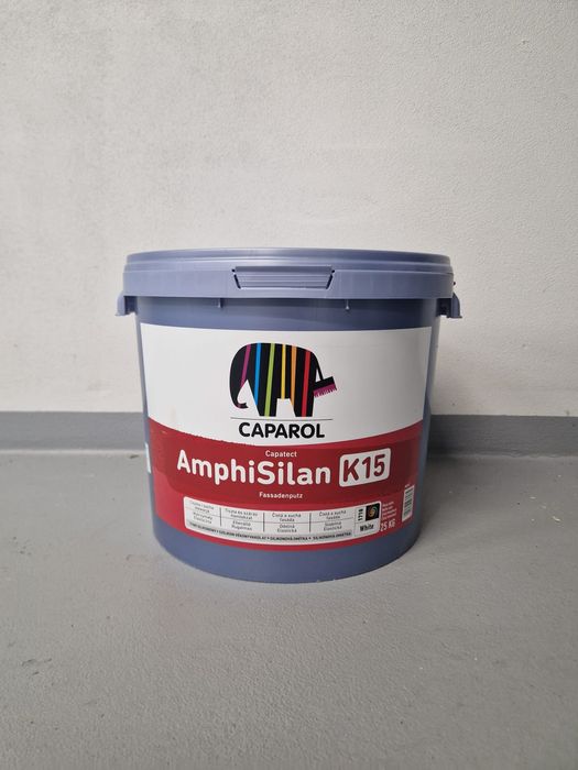 Tynk silikonowy Caparol AMS K15 1,5mm 25kg / kolor Siena 25