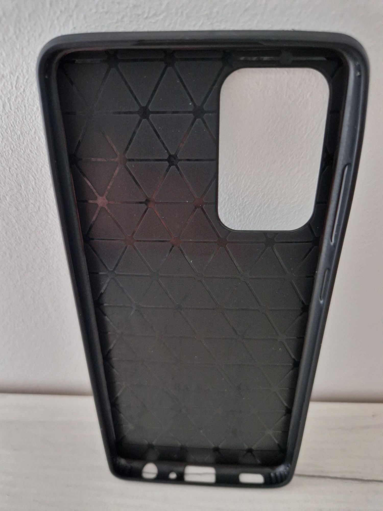 Zestaw do Samsung Galaxy A52/A52S Carbon + szkło Orange