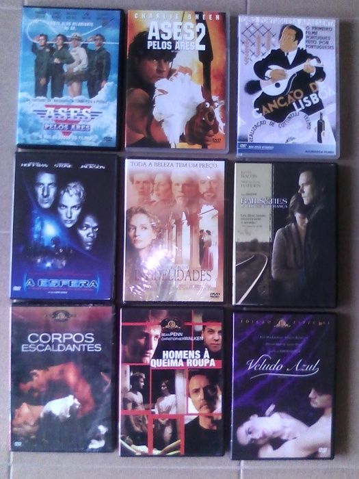 lote de dvd's impecáveis