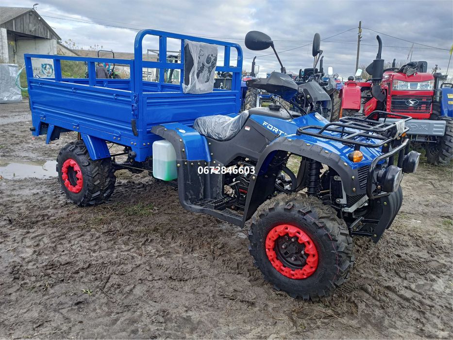Квадроцикл вантажний Forte ATV 300 BS-T 4WD Форте доставка безкоштовна