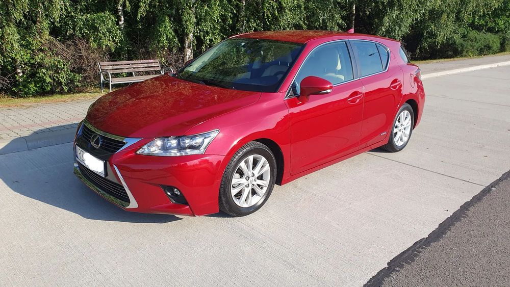 Lexus CT Lexus CT200h jasne wnętrze
