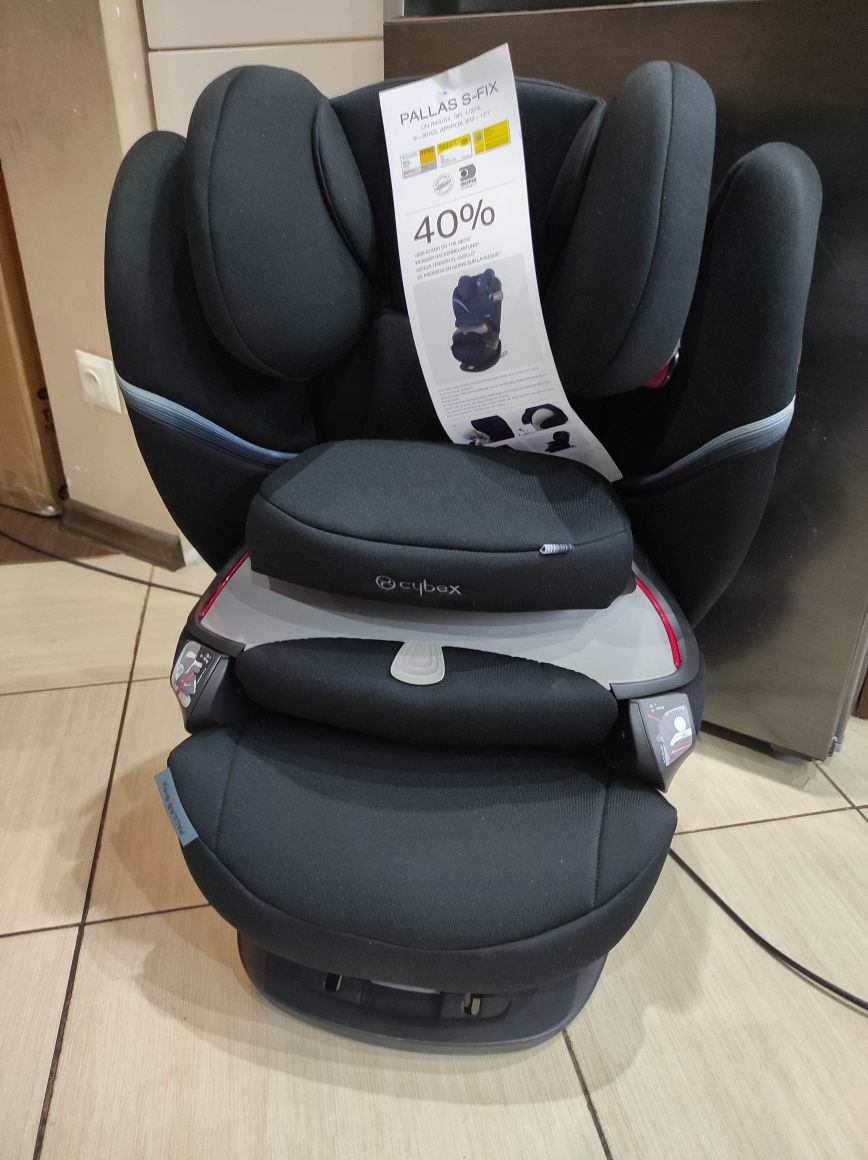 Nowy fotelik samochodowy Cybex 9-36 kg, ISOFIX, ADAC, ochrona boczna