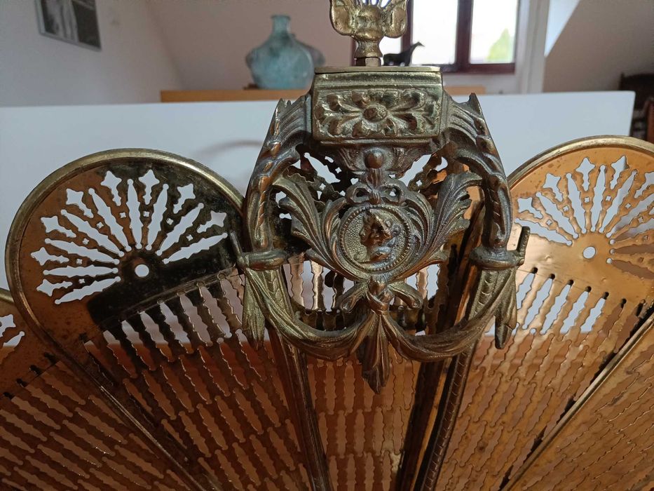 Antyk osłona kominka