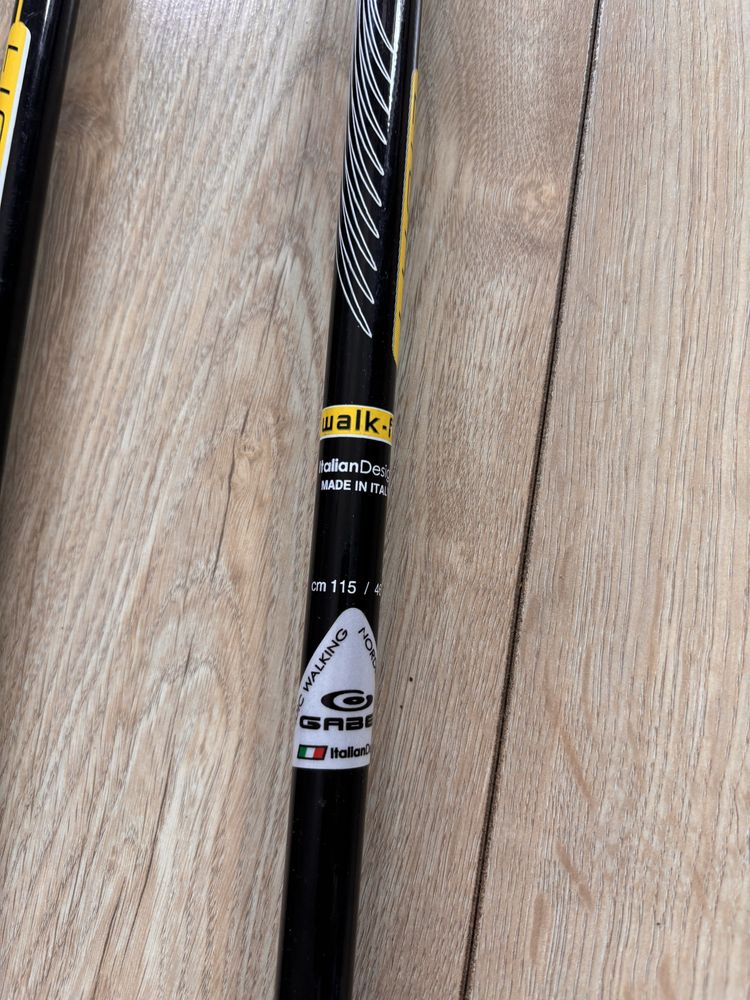 Kije NordicWalking Gabel stride Light 115cm nowe