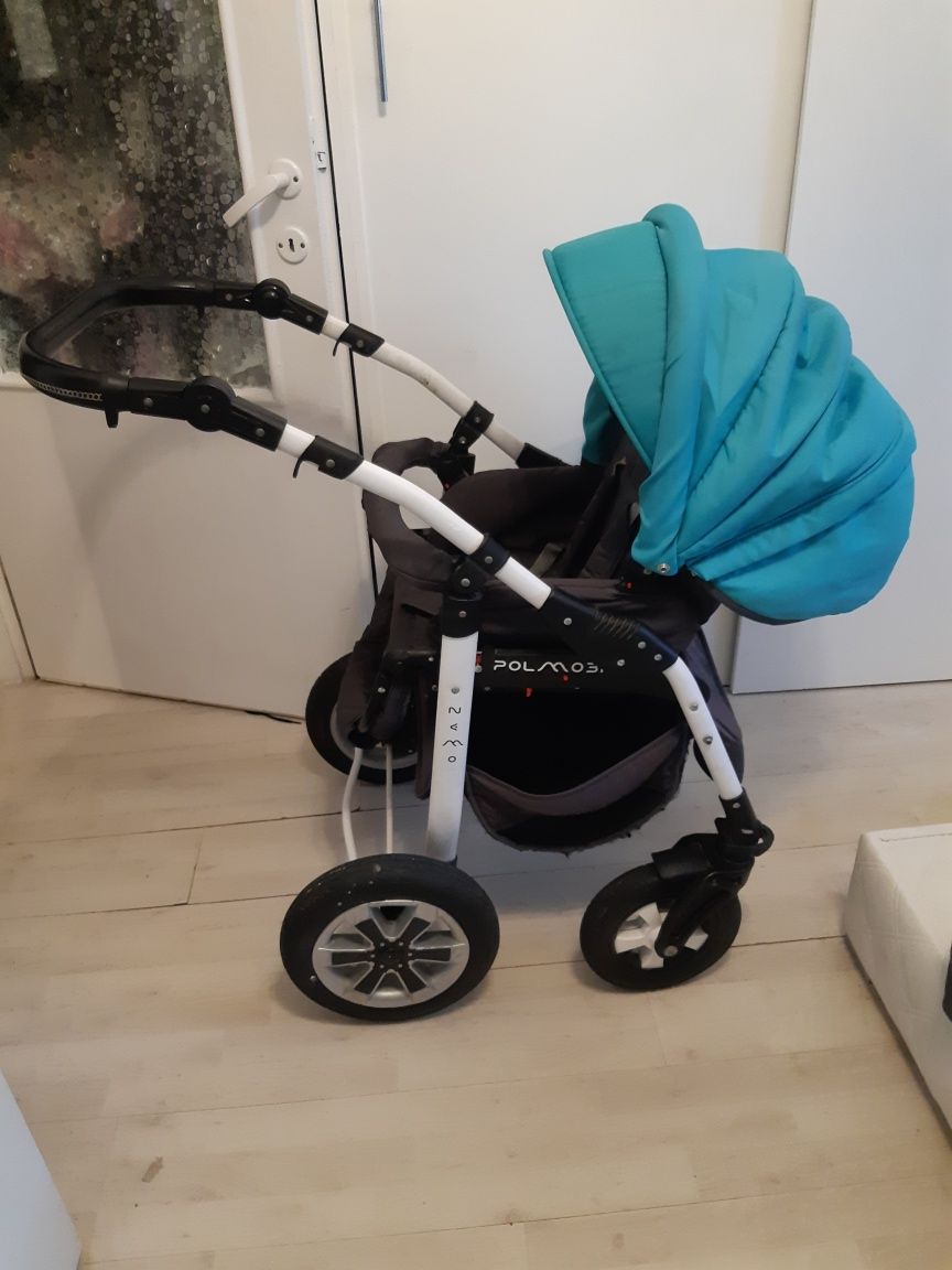 499Wozek 3w1 3 w 1 nemo dla chłopca niebieski