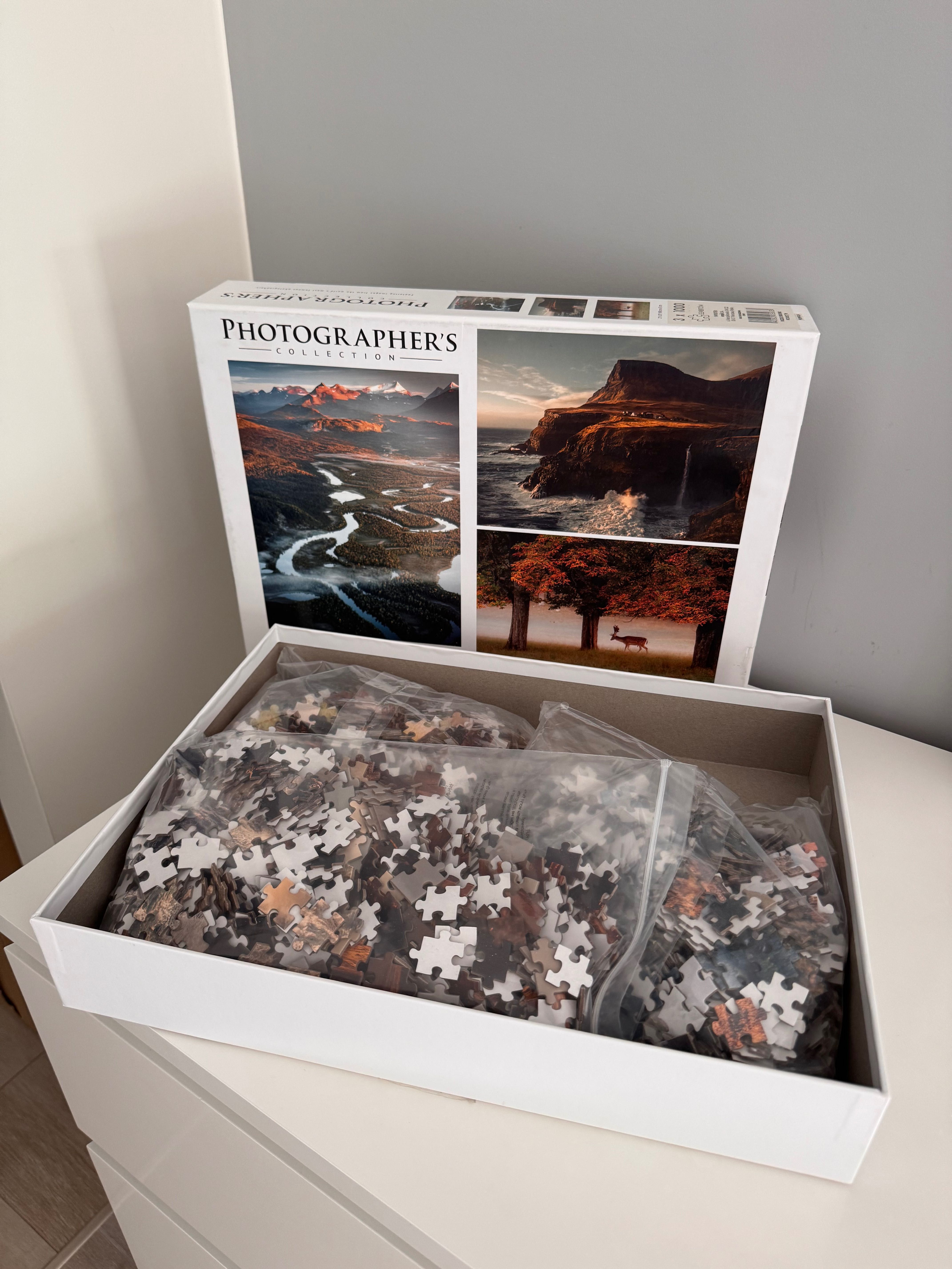 Puzzle Photographer’s Collection - 3 x 1000 elementów