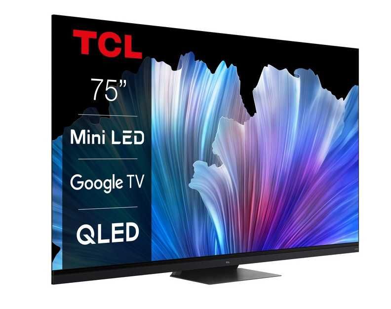 Telewizor QLED TCL 75C935:4K 144Hz Google TV Dolby Atmos Dolby Vision