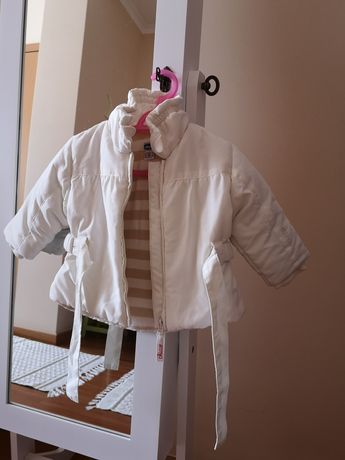 Chicco Blusão Branco de Inverno para Bebé 6 Meses