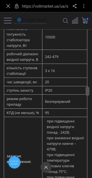 Стабилизатор СНОПТ 10.5 ТОРГ!