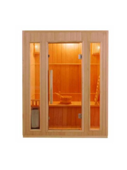 Sauna a vapor 2/4 pessoas design cuidadoso e elegante  Desde 1.742,00€