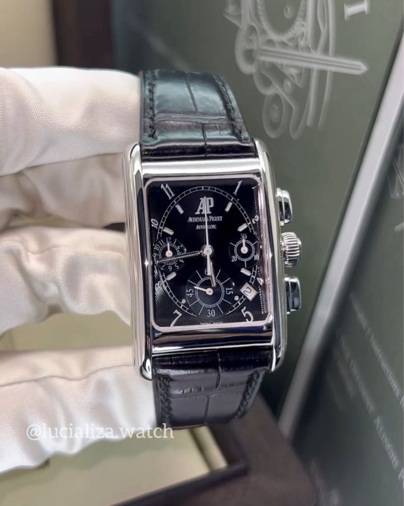 Часы Audemars Piguet Edward Chronograph Золото 18k 36x29mm 11.000$