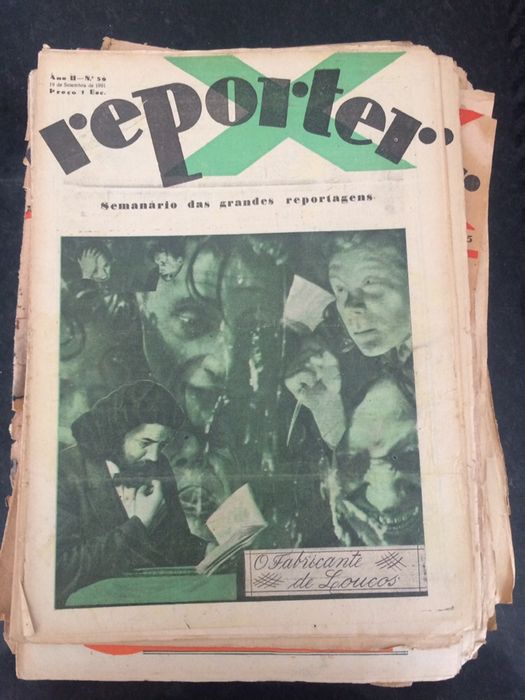 Revistas Repórter ano 1930, 1931,1932