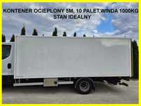 Kontener izoterma 10 palet Winda 1000kg 2016 rok,  Niski, Iveco 70, Stan idealny!