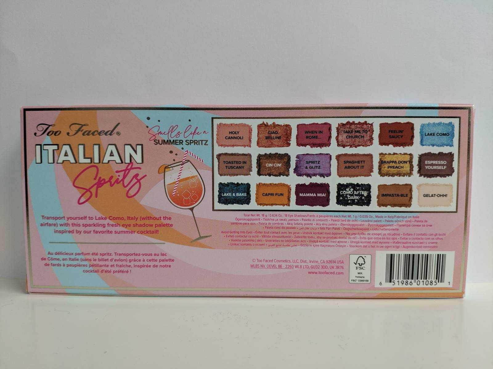 Italian Spritz Eye Shadow Palette - Cienie do powiek