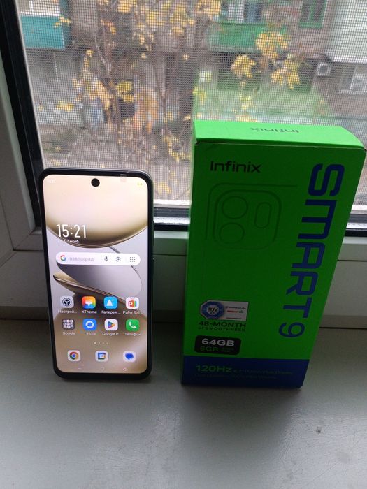 Infinix Smar9  дисплей 120 гц/стерео динамики Дёшево!