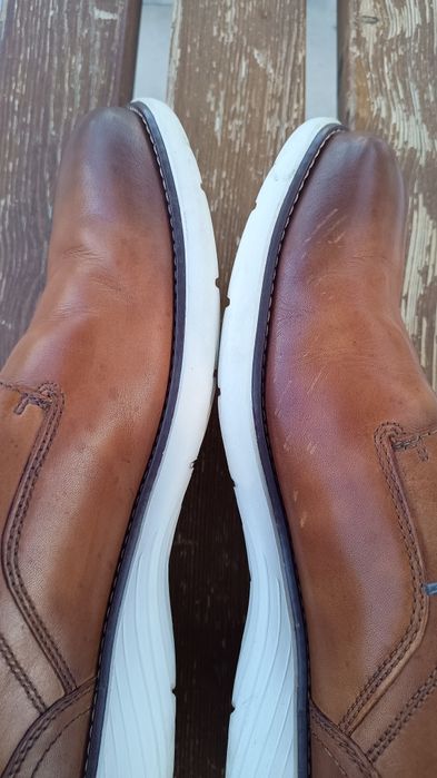 Rockport  Amerykańskie męskie wygodne buty skórzane, 100% Skóra, 43