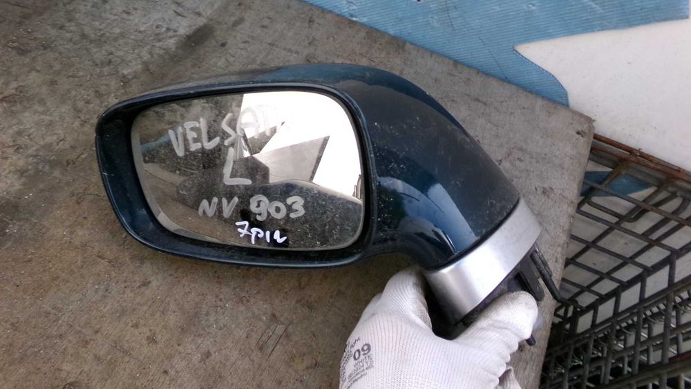 Paz55 Lusterko lewe kierowcy renault velsatis 7pin NV903 wysyłka