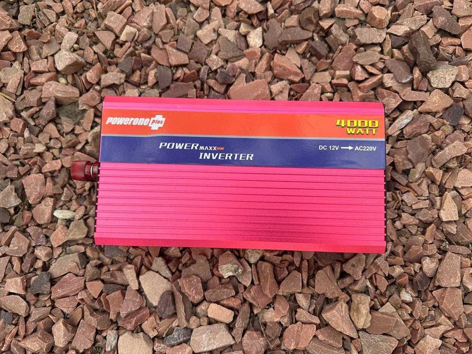 Инвертор Power Inverter 4000W Led 12V 220V Плавный пуск Перетворювач