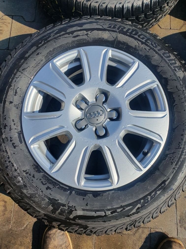 Felgi koła aluminiowe 5x112 Et33 Audi Q2 Q3 6.5jx16 z oponami jak nowe