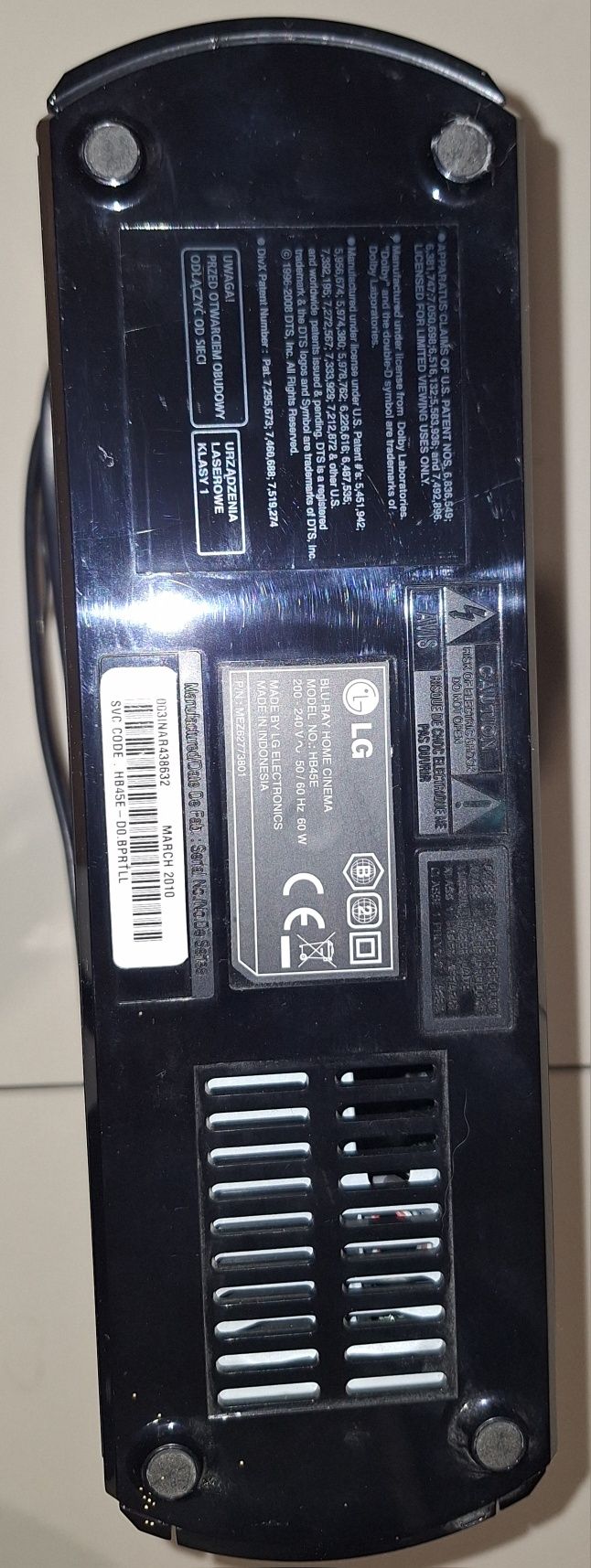 Kino Domowe LG HB45E