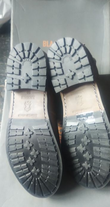 Blackstone р.39 зимние кожаные на меху ботинки женские