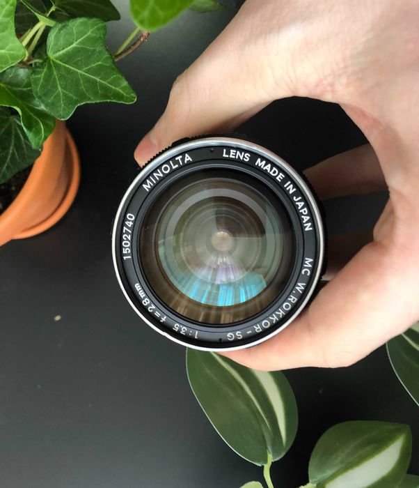 Обєктив Minolta MC W.Rokkor-SQ 28mm f/3.5