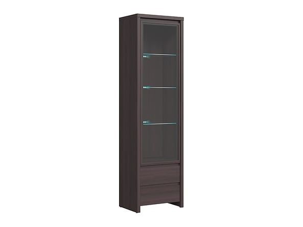 Witryna Kaspian Wenge Black Red White