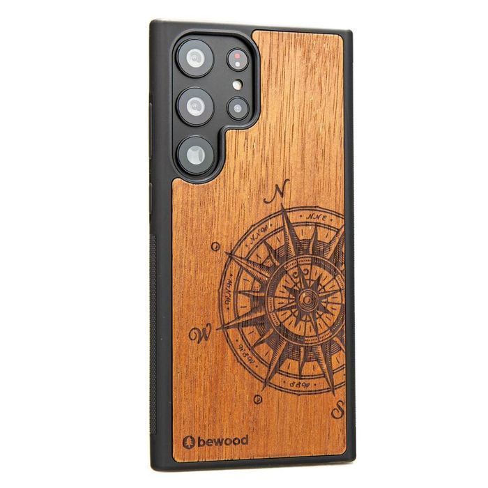 Etui Drewniane Na Samsung Galaxy S23 Ultra Bewood Traveler Merbau