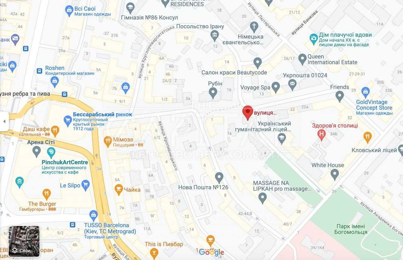 Продажа / Торговая площадь / ул. Круглоуниверситетская, Липки, Печерск