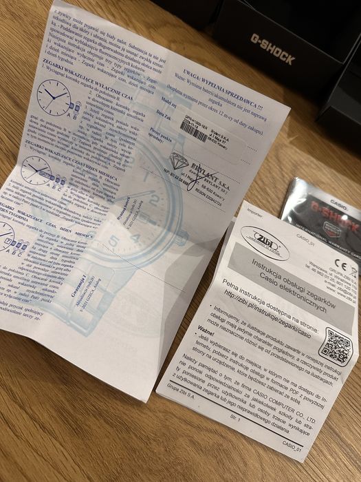 Casio G-Shock GPR-H1000 CW3515 Nowy Gwarancja