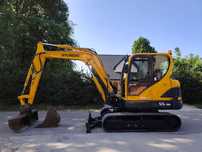Hyundai Robex/55-9A/2015Rok/2xłyżki/Waga5500kg/