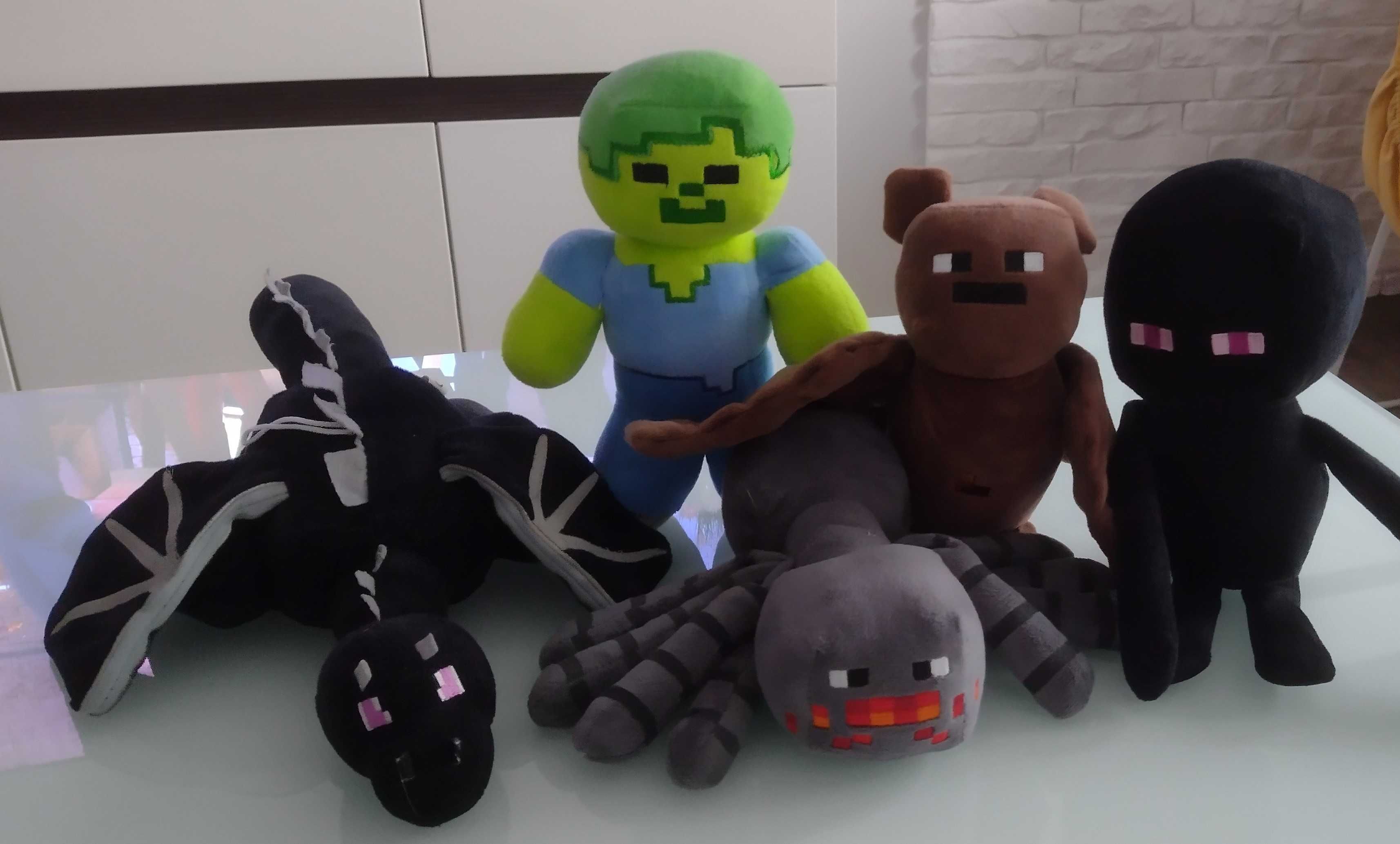 Minecraft Maskotka Pająk Zombie Smok Nietoperz / Przesyłka Olx