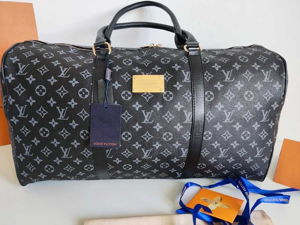 Louis Vuitton Torba podróżna, na siłownię, weekendowa, skóra 96-54