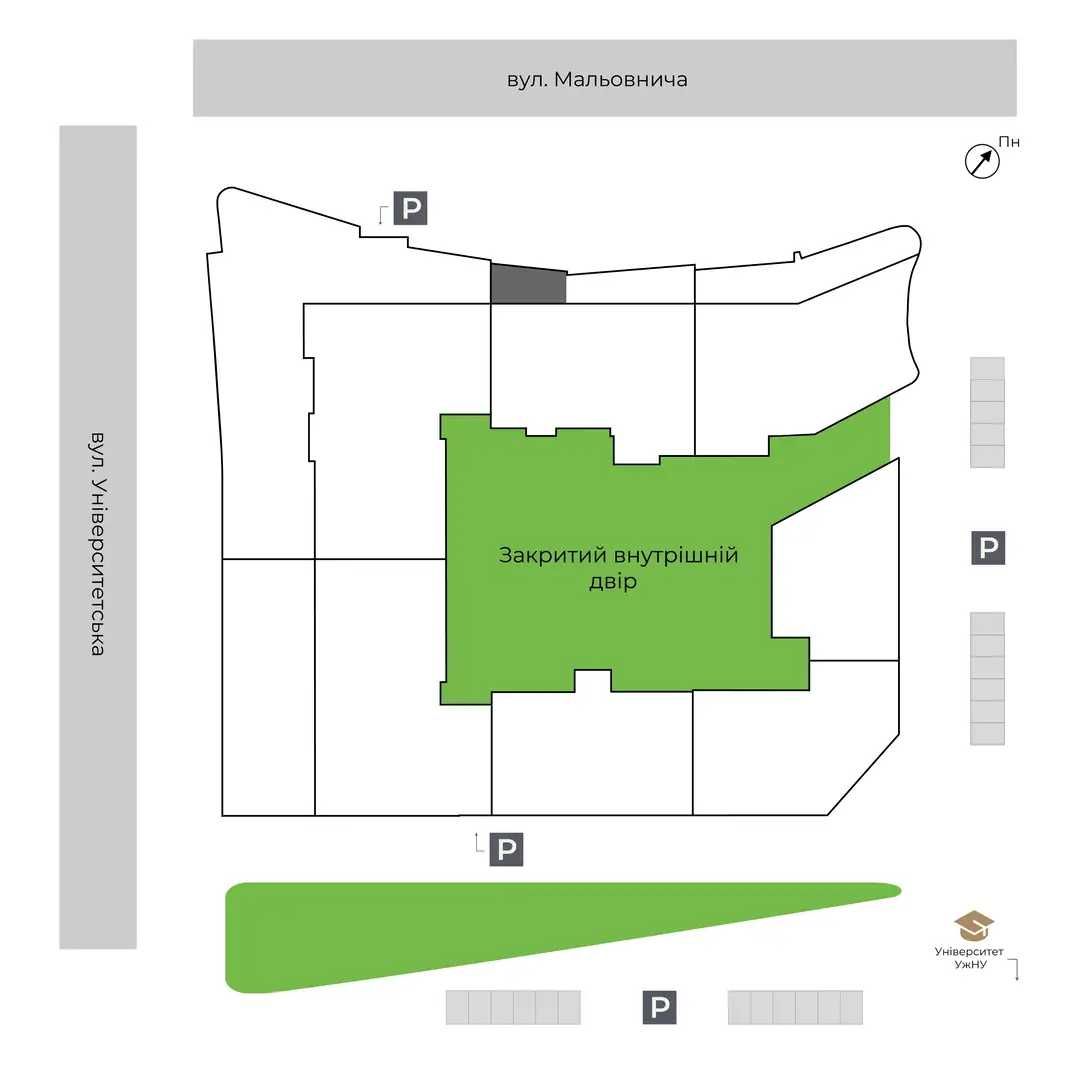 Продаж комерційного приміщення 44.6 м² у ЖК Grand Hills - GHK 101