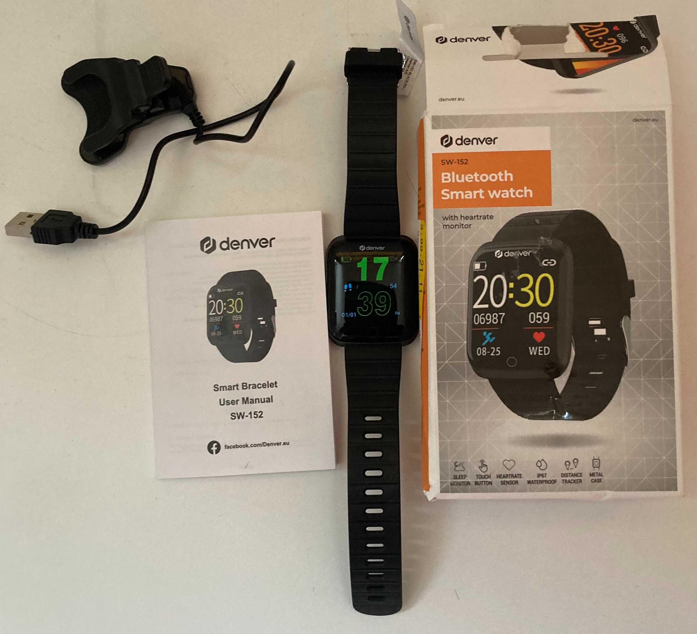 Smartwatch czarny Denver SW-152