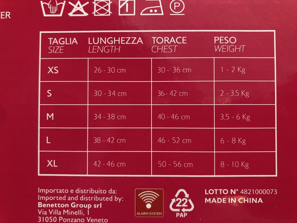 Camisola Malha cão