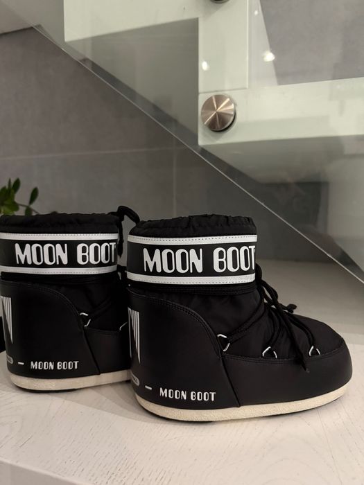 Moon boot 35-38 czarne 35/38