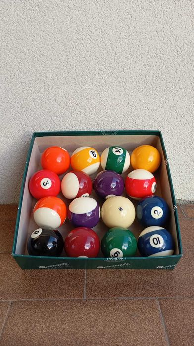 Jogo de bolas novo para bilhar de snooker