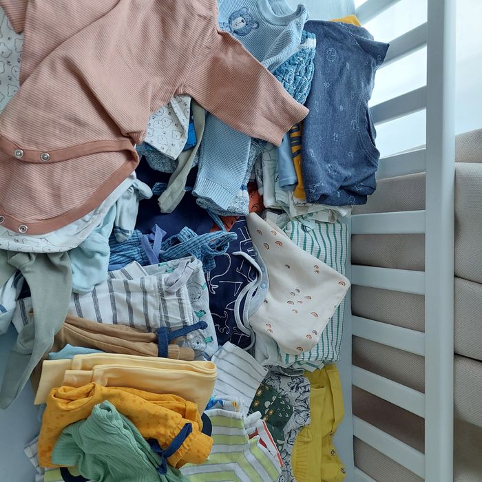 Turbo duża Paka ubrań 74 lato wiosna jesień zima next  h&m