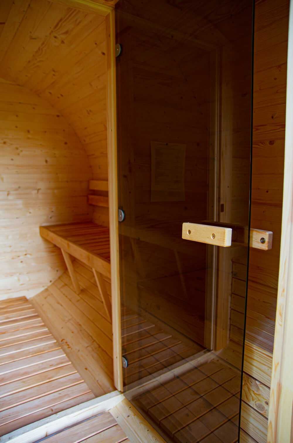 Sauna 3,4m Przebieralnią i Daszkiem, Gotowa, Dostawa 24h, Bania