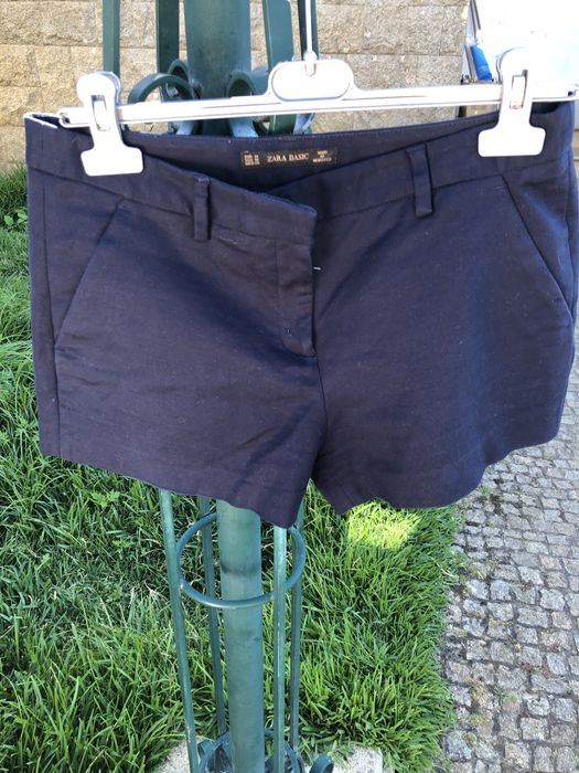 Calcoes classicos azul marinho Zara