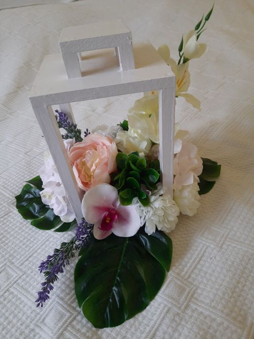 Latarenka, dekoracja, ozdoba nagrobna, na grób Wszystkich Świętych