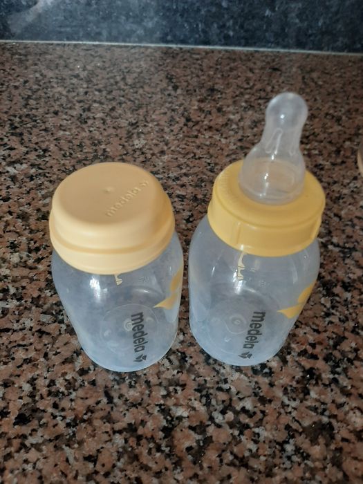 Tira-leite eléctrico+Colector de Leite Medela