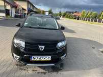 Dacia Sandero Stepway czarna 2014 r.