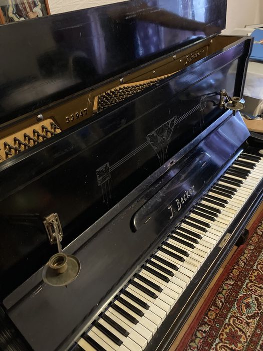 Пианино немецкое J. Becker антиквар