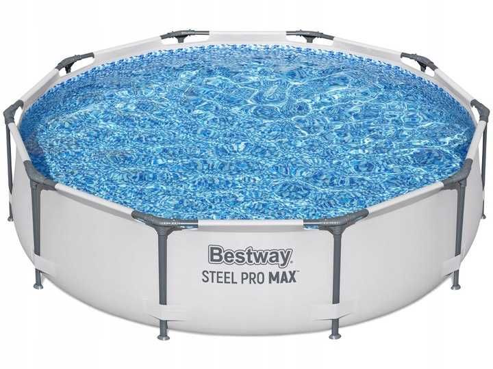 Basen Ogrodowy Stelażowy Bestway 305x76 + Pompa z Filtrem Dla Dzieci
