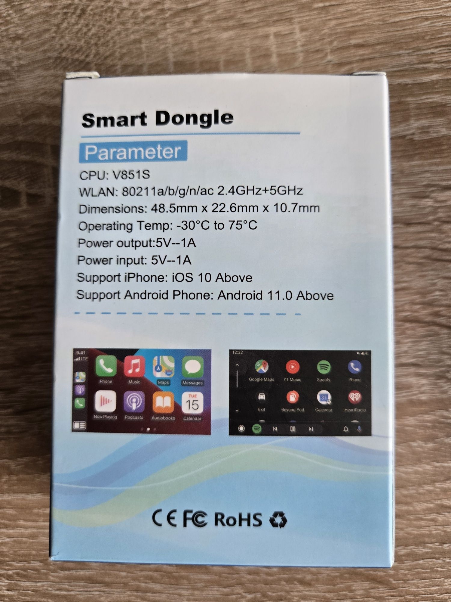 Adapter  Auto android  carplay 2w1