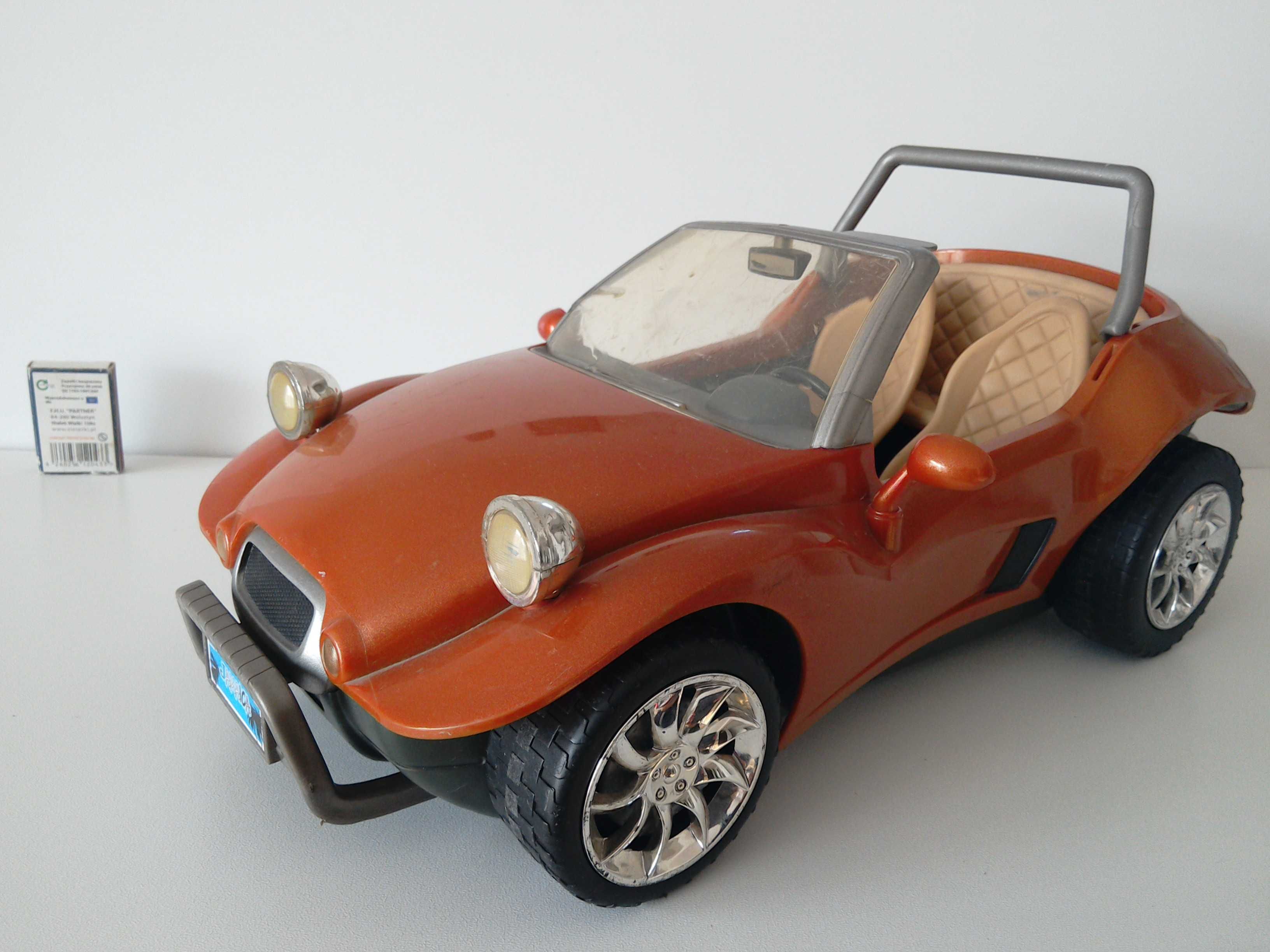 Buggy duży model Mattel 2003 kabriolet Jamaica Barbie - stare zabawki