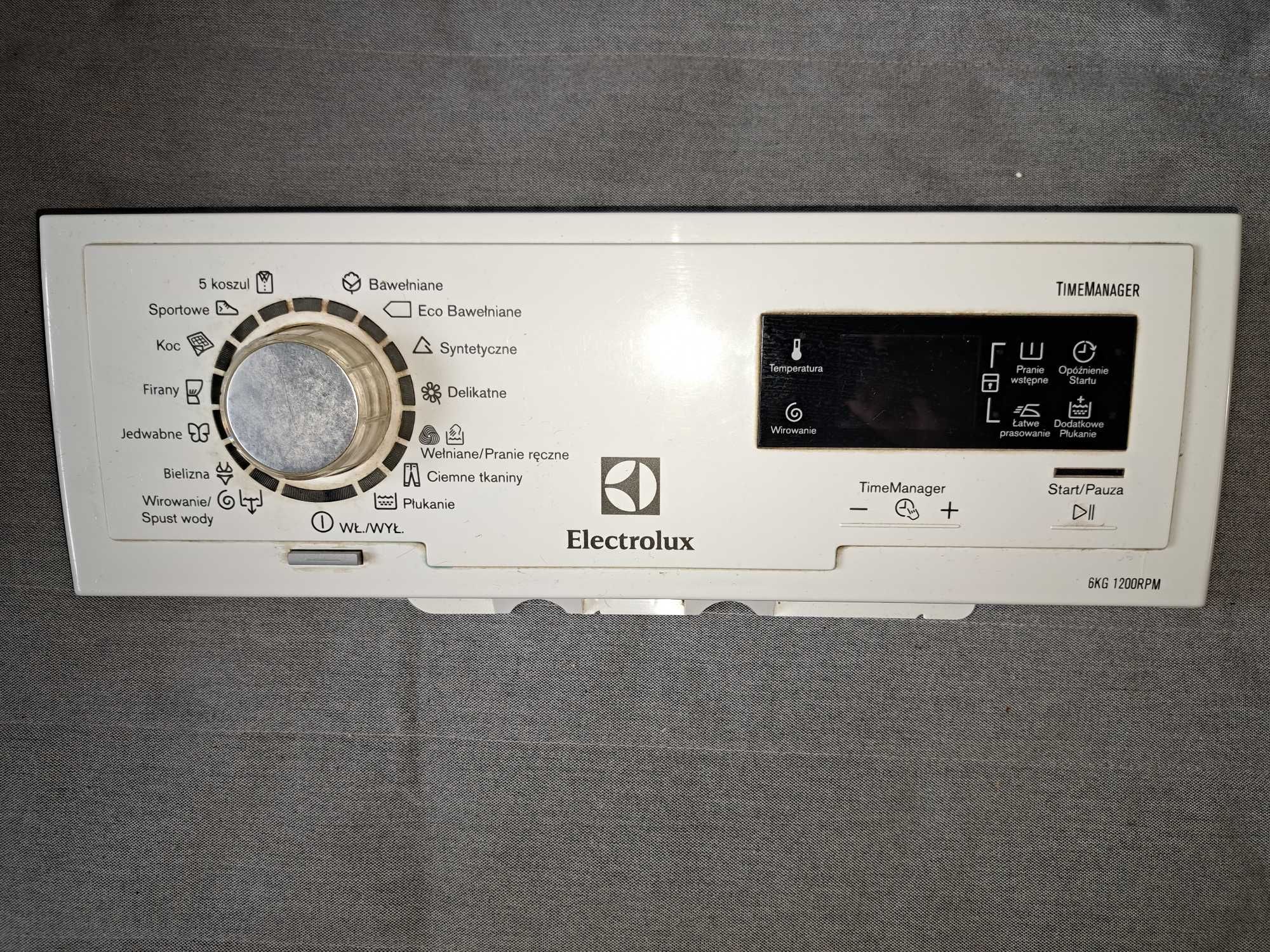 pralka elektrolux EWT1266EDW panel pokrętło programator moduł płytka